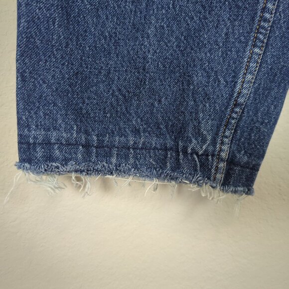 Vintage 90s GAP Blue Jeans Easy Fit 36x28 Button Fly 100% Cotton Denim - Picture 6 of 16